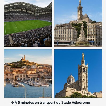 Massilia Mood ,Centre, Stade Velodrome, La Timone, La Conception , Wifi Gratuite Marsiglia Esterno foto